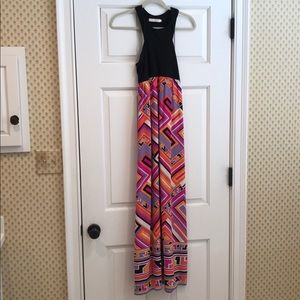 Alice & Trixie silk maxi dress